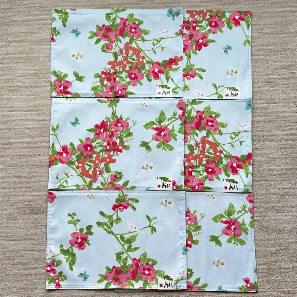 Vera Neumann Bardwil Linens nwt set